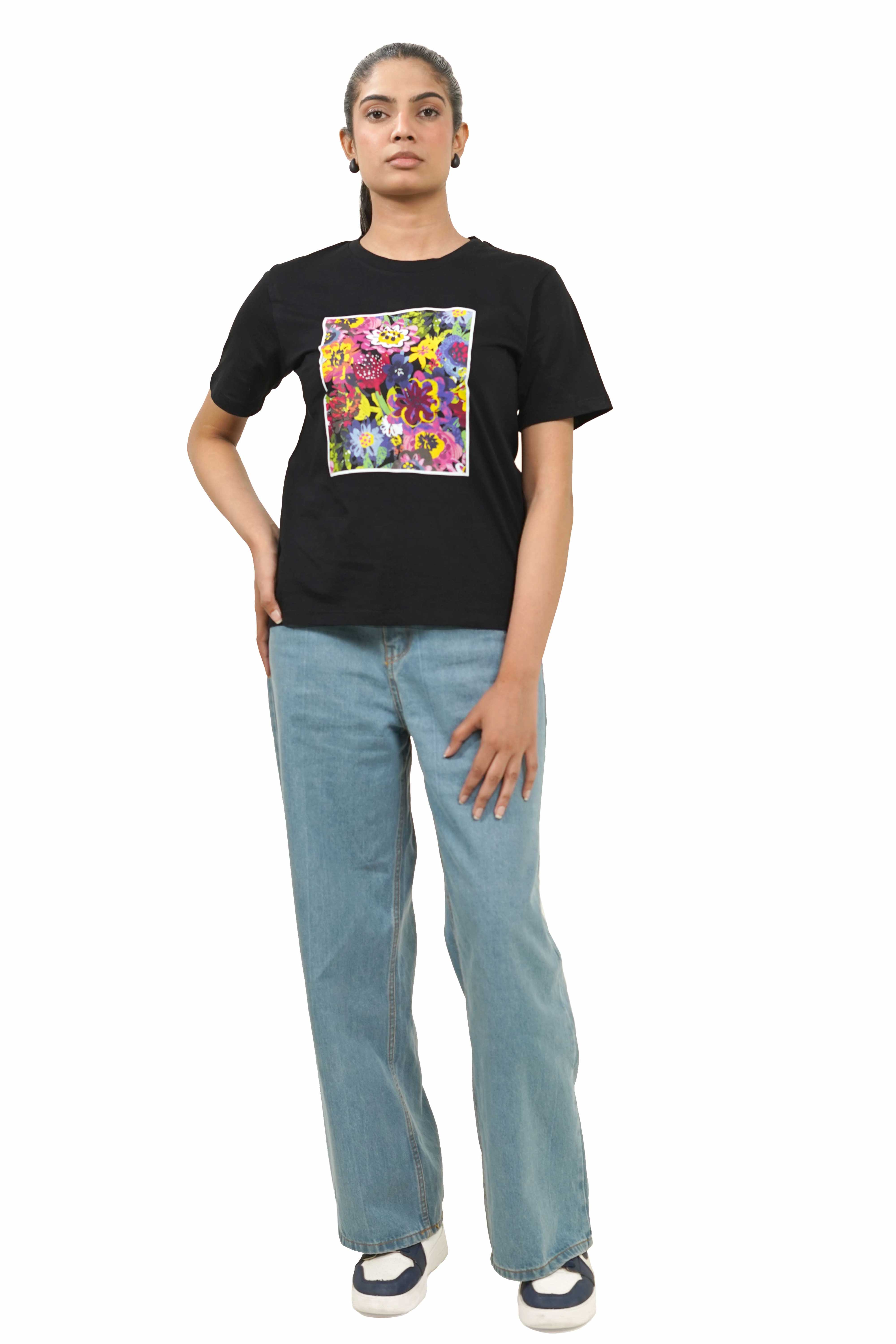 Pretty Flowers Women Tee