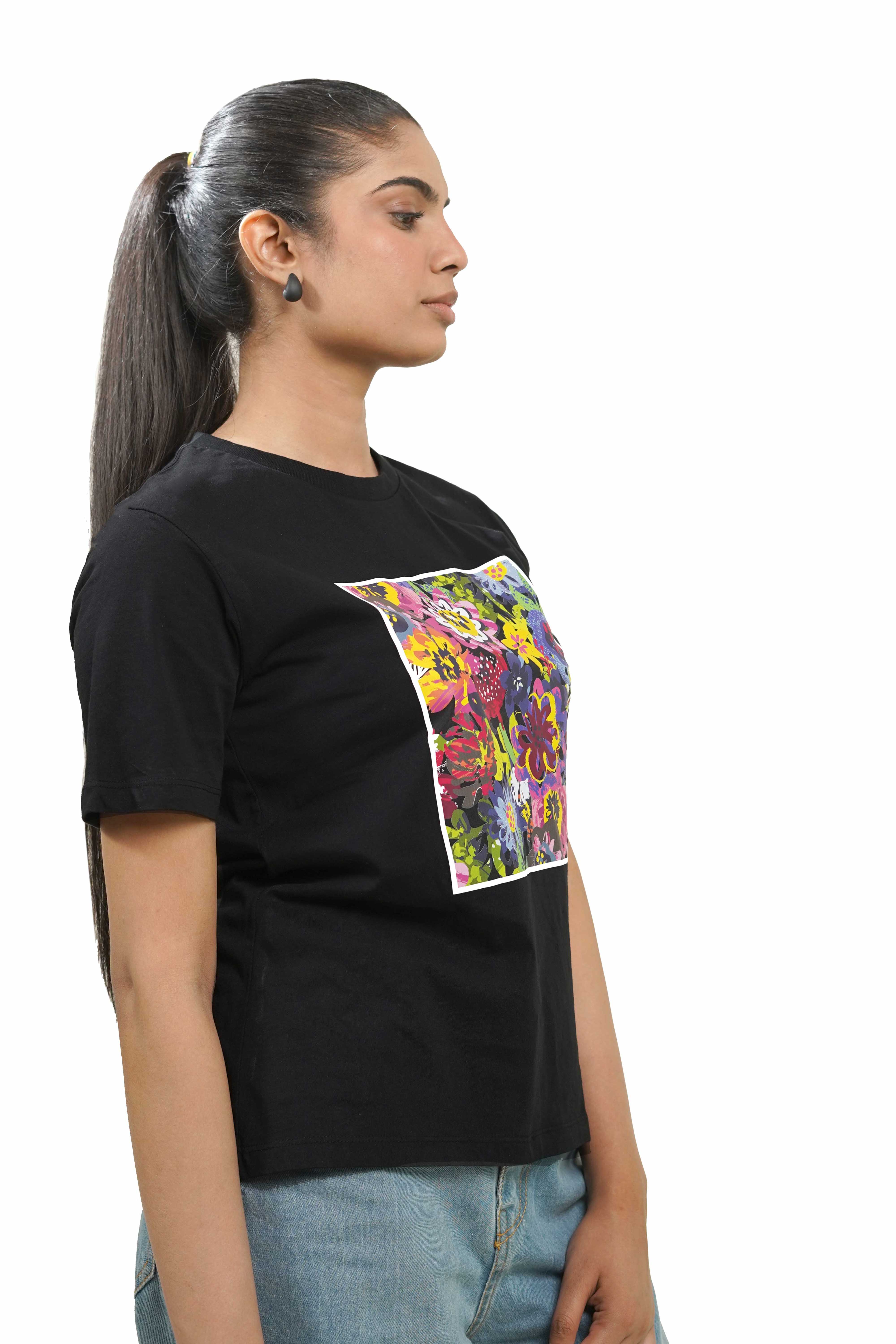 Pretty Flowers Women Tee
