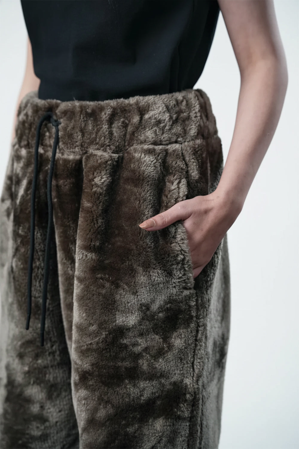 Mocha Cloud Plush Pants – Winter Luxe Edition
