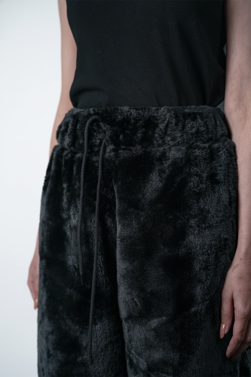 Obsidian Plush Lounge Pants – Luxe Warmth Edition