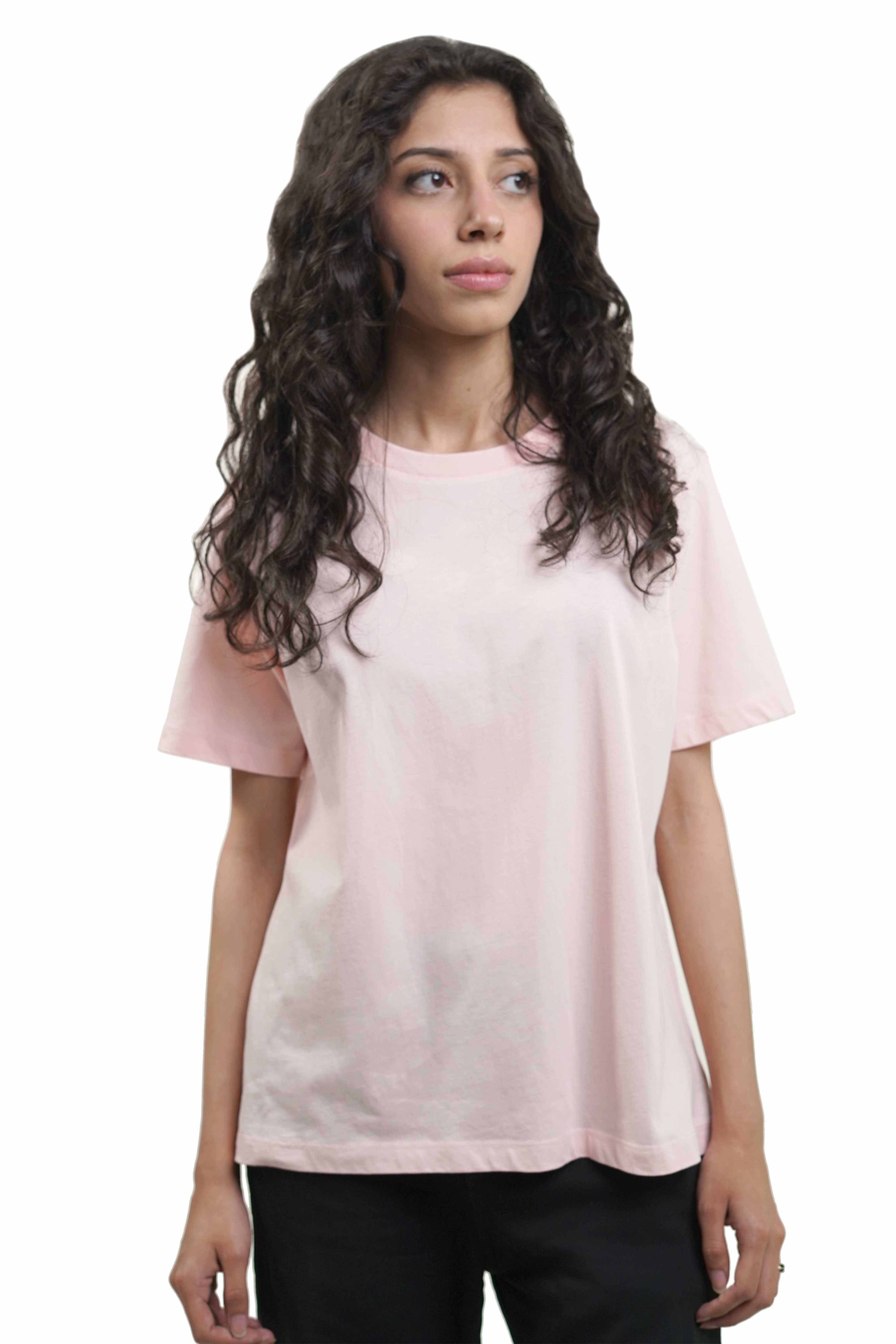 Plain Coral Women Tee