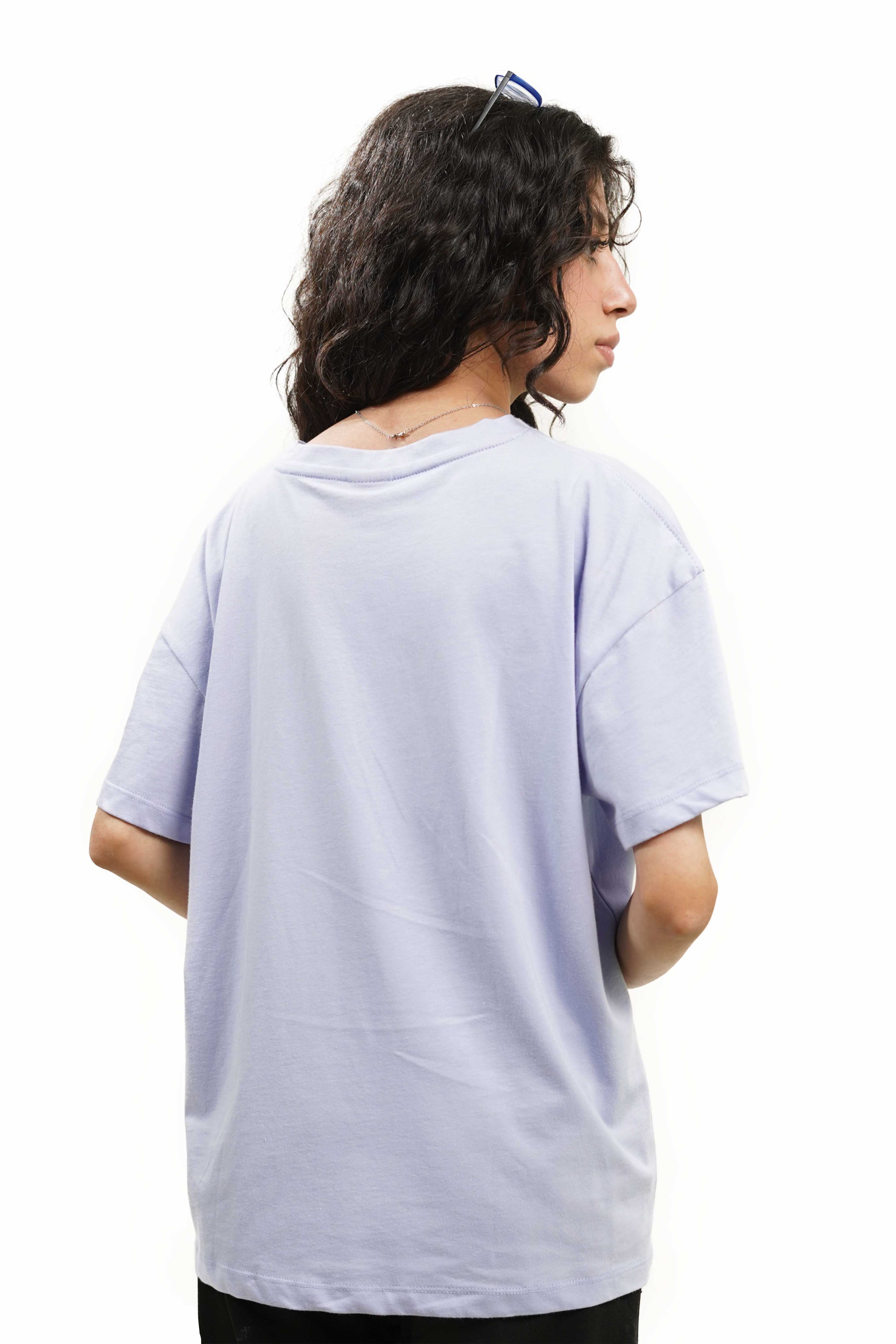 Plain Lilac Women Tee