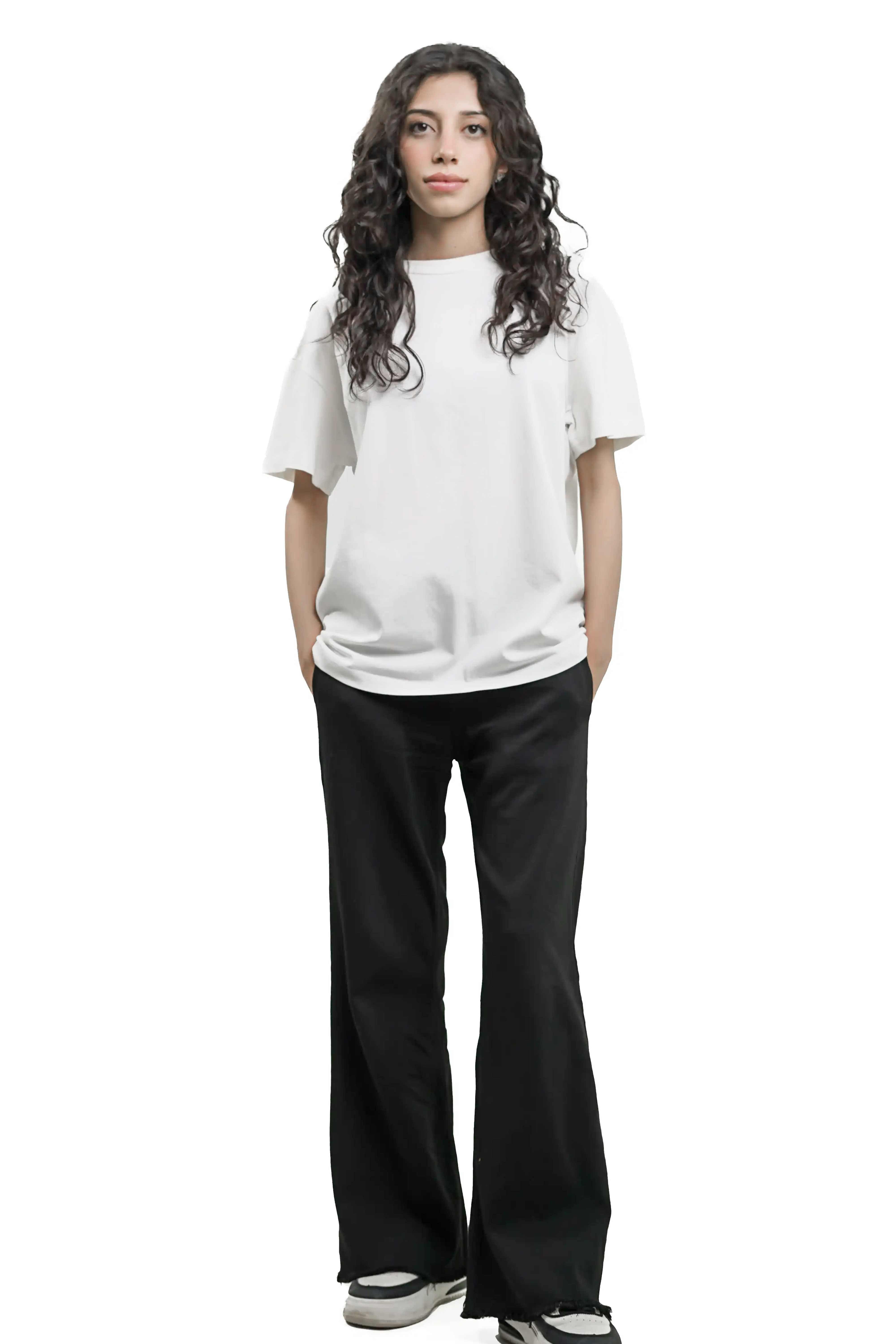 Plain White Women Tee