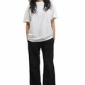 Plain Off White Women Tee