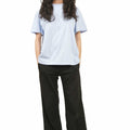 Plain Sky Blue Women Tee