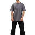 Plain Grey Men Tee