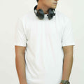 Plain White Men Tee