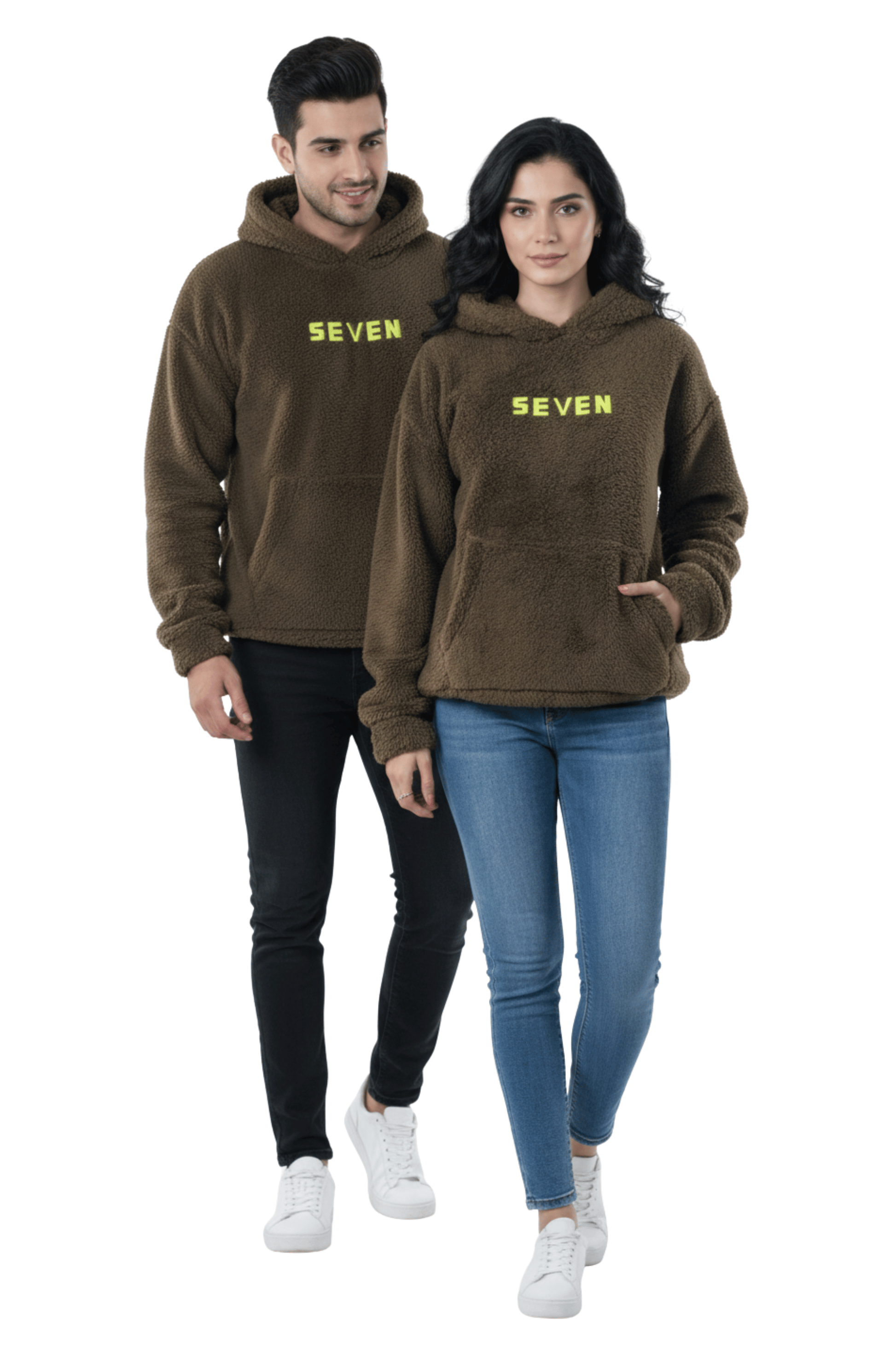 Cocoa Plush Hoodie – Urban Comfort Edition