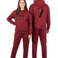 Crimson Weave Tracksuit – Bold Knit Edition