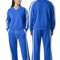 Electric Azure V-Neck Tracksuit – Motion Active Edition