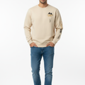 Long Sleeve Pyramid Sweatshirt (Beige)