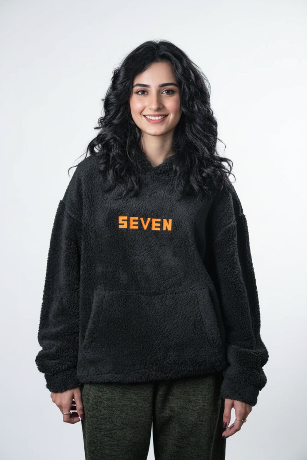 Onyx Plush Hoodie - PutOn Signature Edition