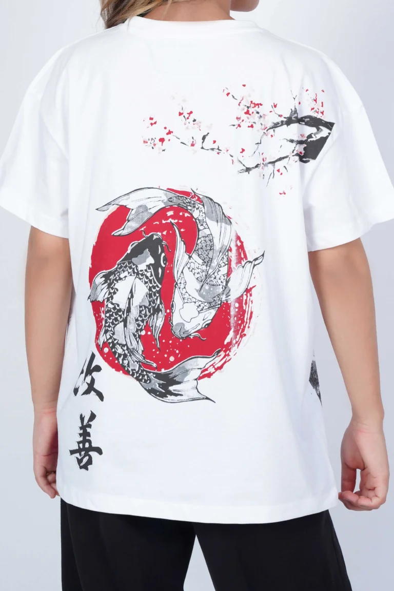 kaizen-japanese-women-tee-put-on-3
