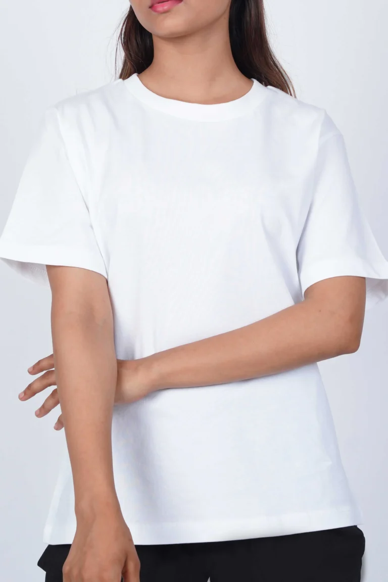 Plain White Women Tee