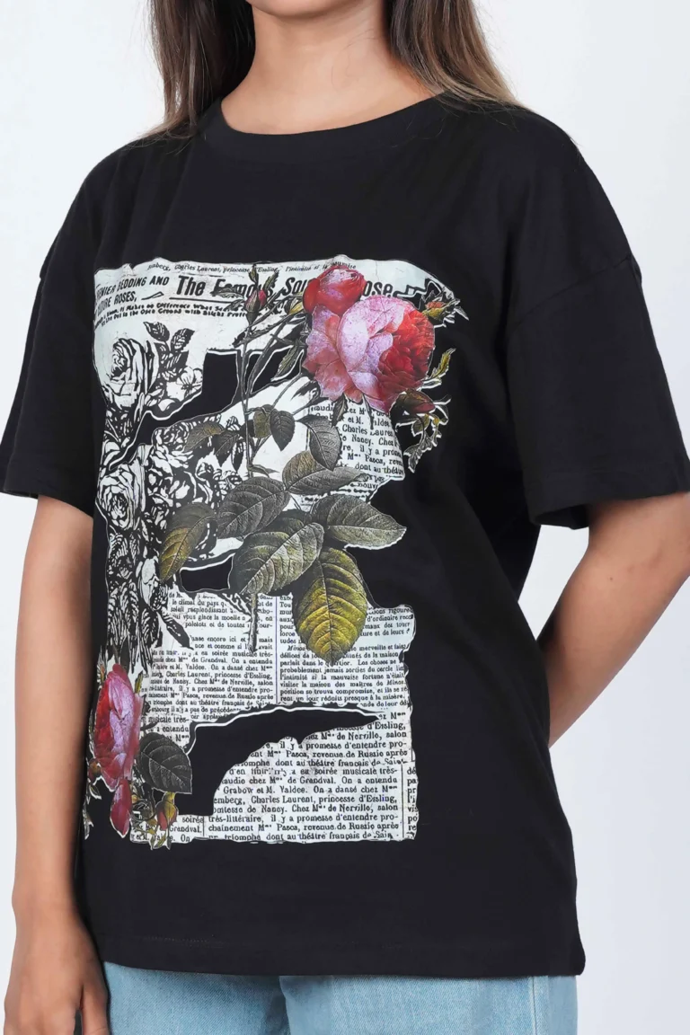 Vintage Rose Women Tee